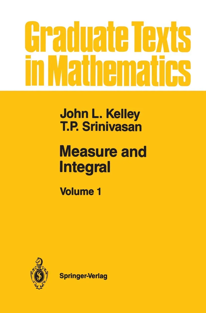 Measure and Integral Volume . 1 (Graduate Texts in Mathematics)