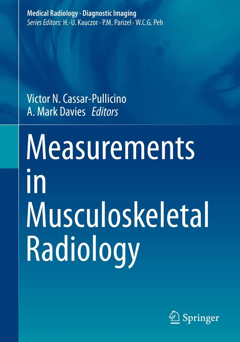 Measurements in Musculoskeletal Radiology | Hardcover