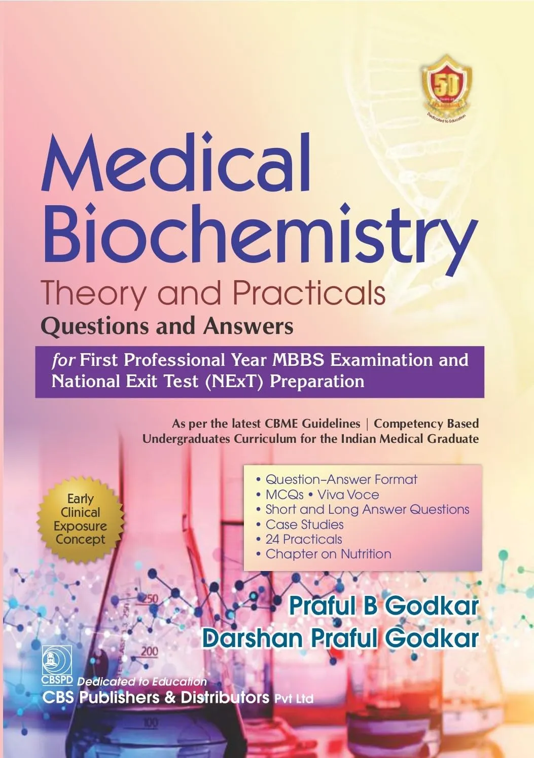 Medical Biochemistry Theory And Answers Questions And Answers For First Professional Year Mbbs Examination And National Exit Test (Next) Preparation | Paperback | Paperback