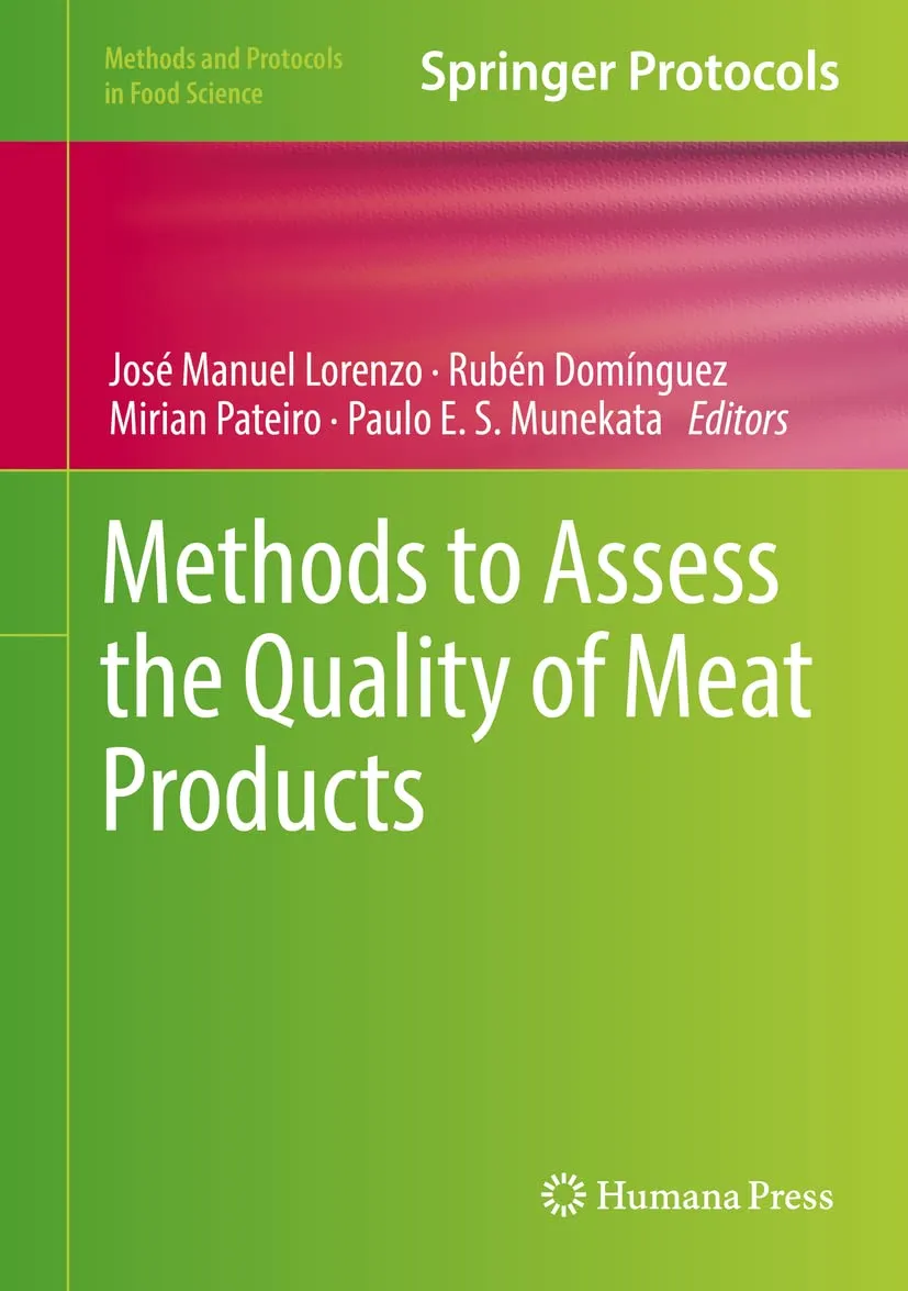 Methods To Assess The Quality Of Meat Products | Hardcover