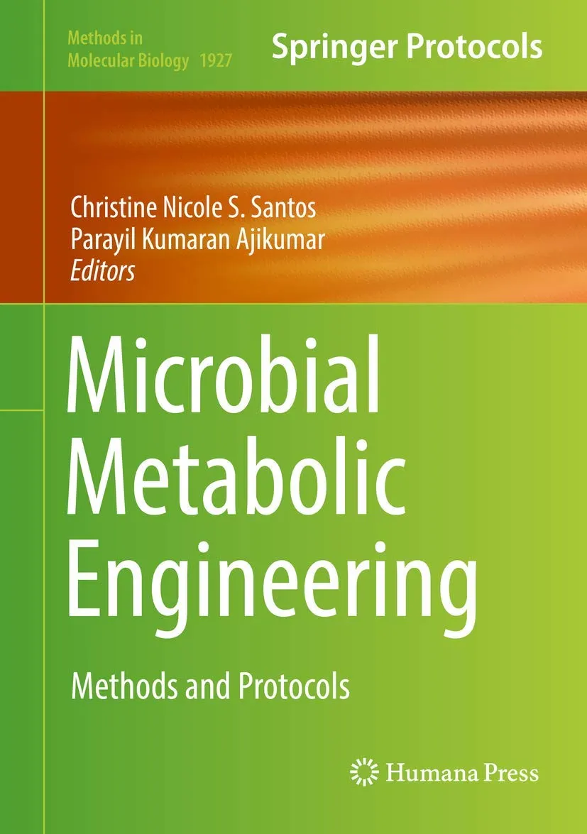 Microbial Metabolic Engineering Methods And Protocols | Hardcover