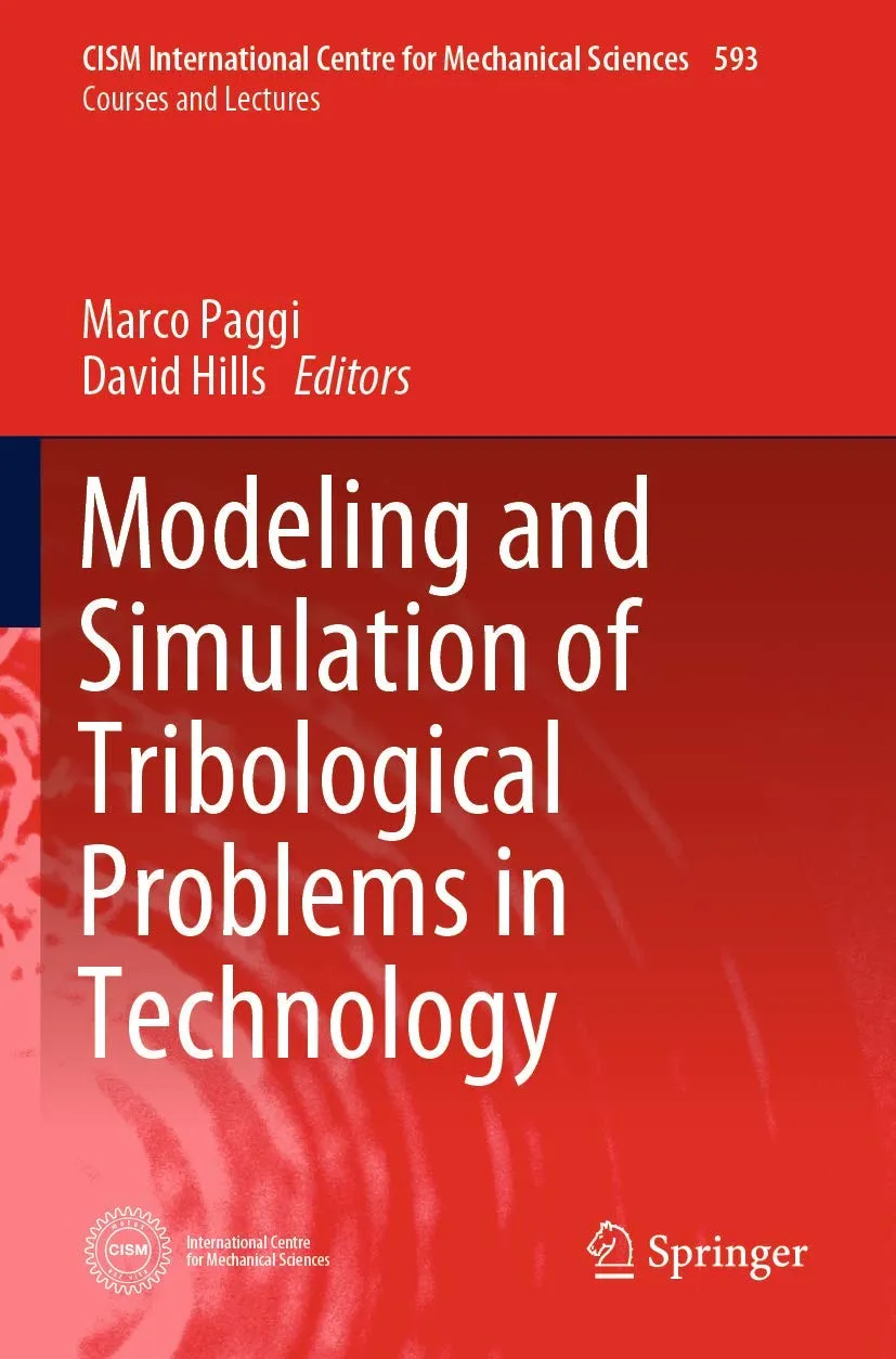 Modeling And Simulation Of Tribological Problems In Technology | Paperback