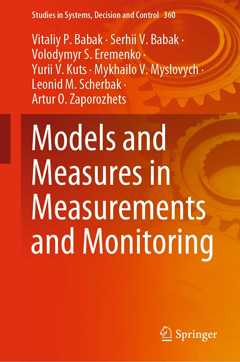 Models and Measures In Measurements and Monitoring | Hardcover