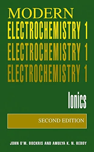 Modern Electrochemistry | 2nd Edition | Volume 1 Ionics | Paperback