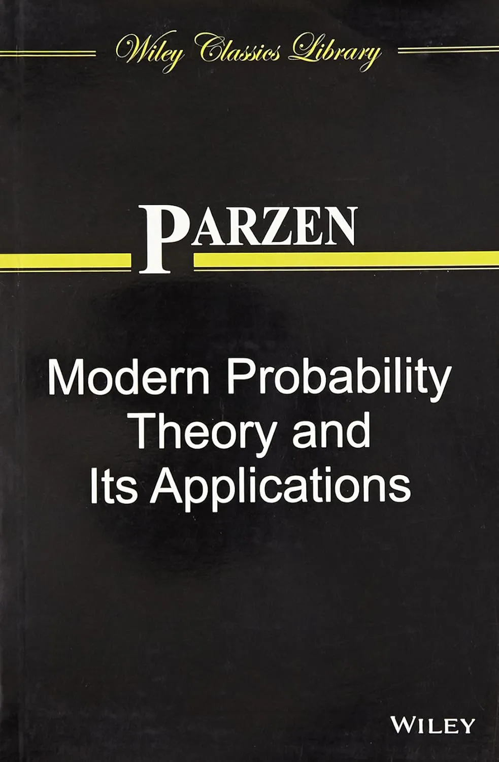 Modern Probability Theory and Its Applications | Paperback