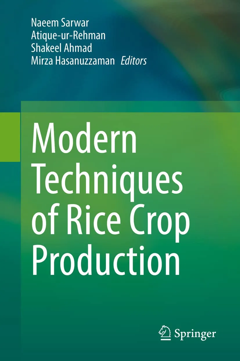 Modern Techniques Of Rice Crop Production | Hardcover