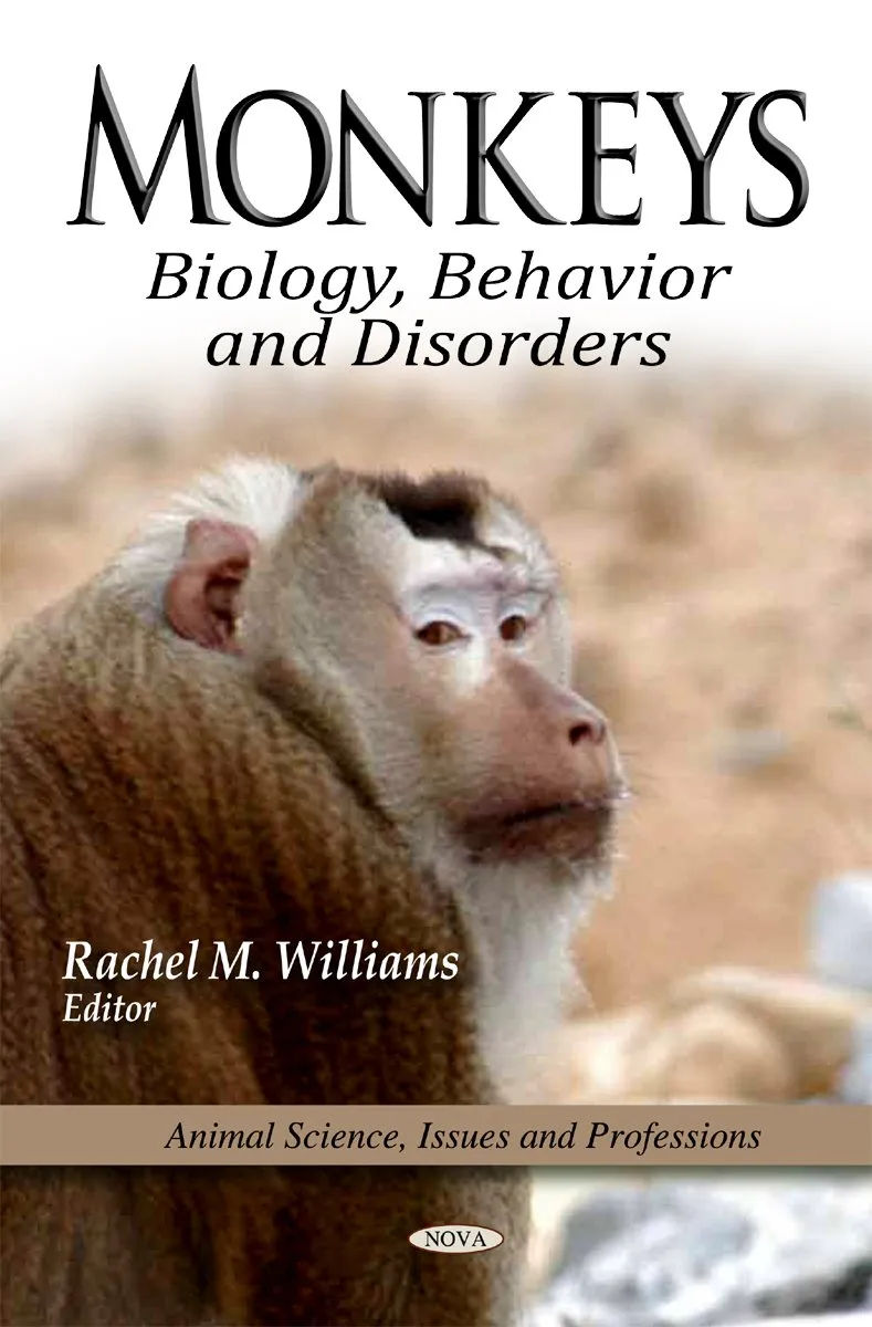 Monkeys Biology | Behavior and Disorders | Hardcover