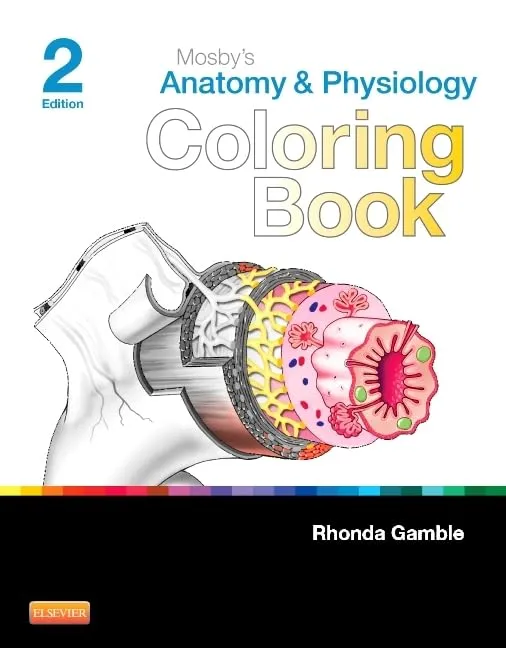 Mosbys Anatomy Coloring Book 2nd Edition | Paperback