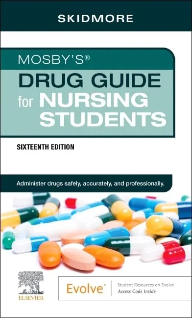 Mosbys Drug Guide For Nursing Students 16th Editiond | Paperback