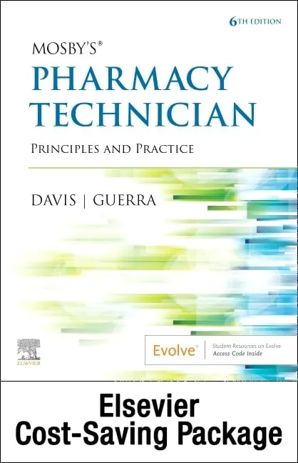 Mosbys Pharmacy Technician Text And Workbook Lab Manual Package 6th Edition | Paperback
