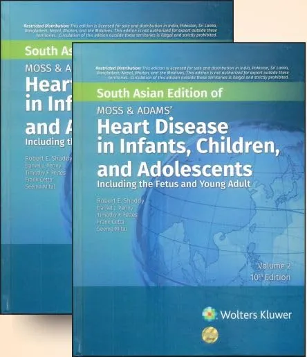 Moss And Adams Heart Disease In Infants Children And Adolescents Including The Fetus And Young Adult 2 Vol Set 10th Edition (Sae) | Hardcover