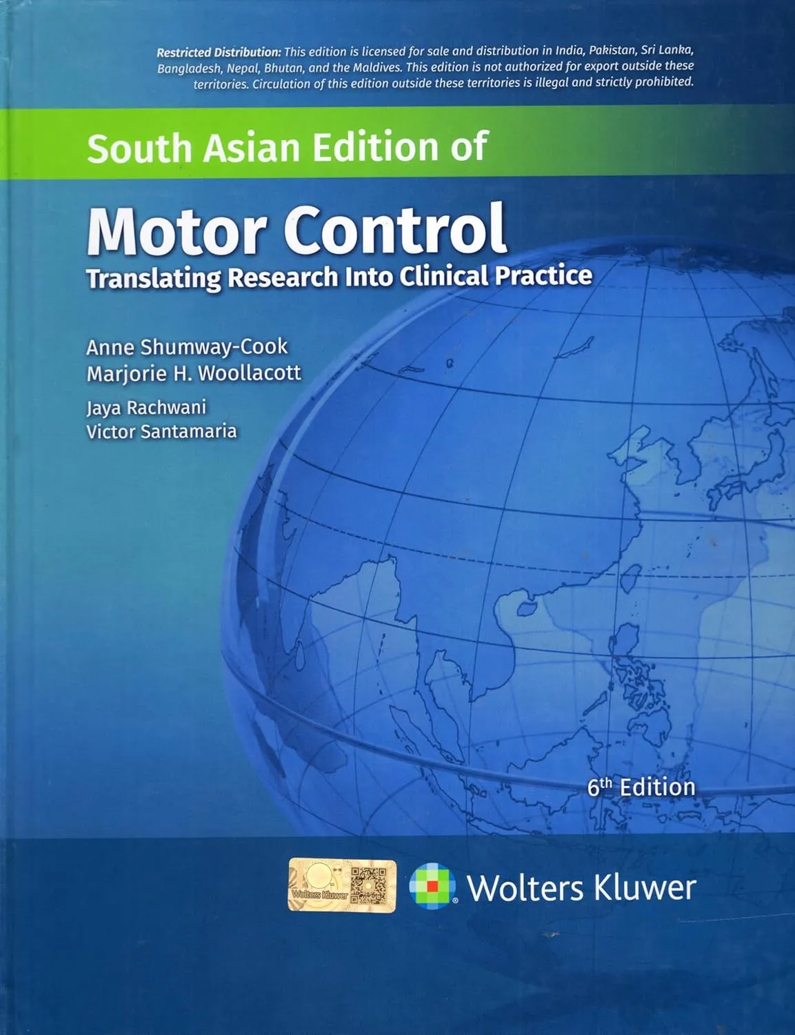 Motor Control Translating Research Into Clinical Practice 6th Editiond (Sae) | Hardcover