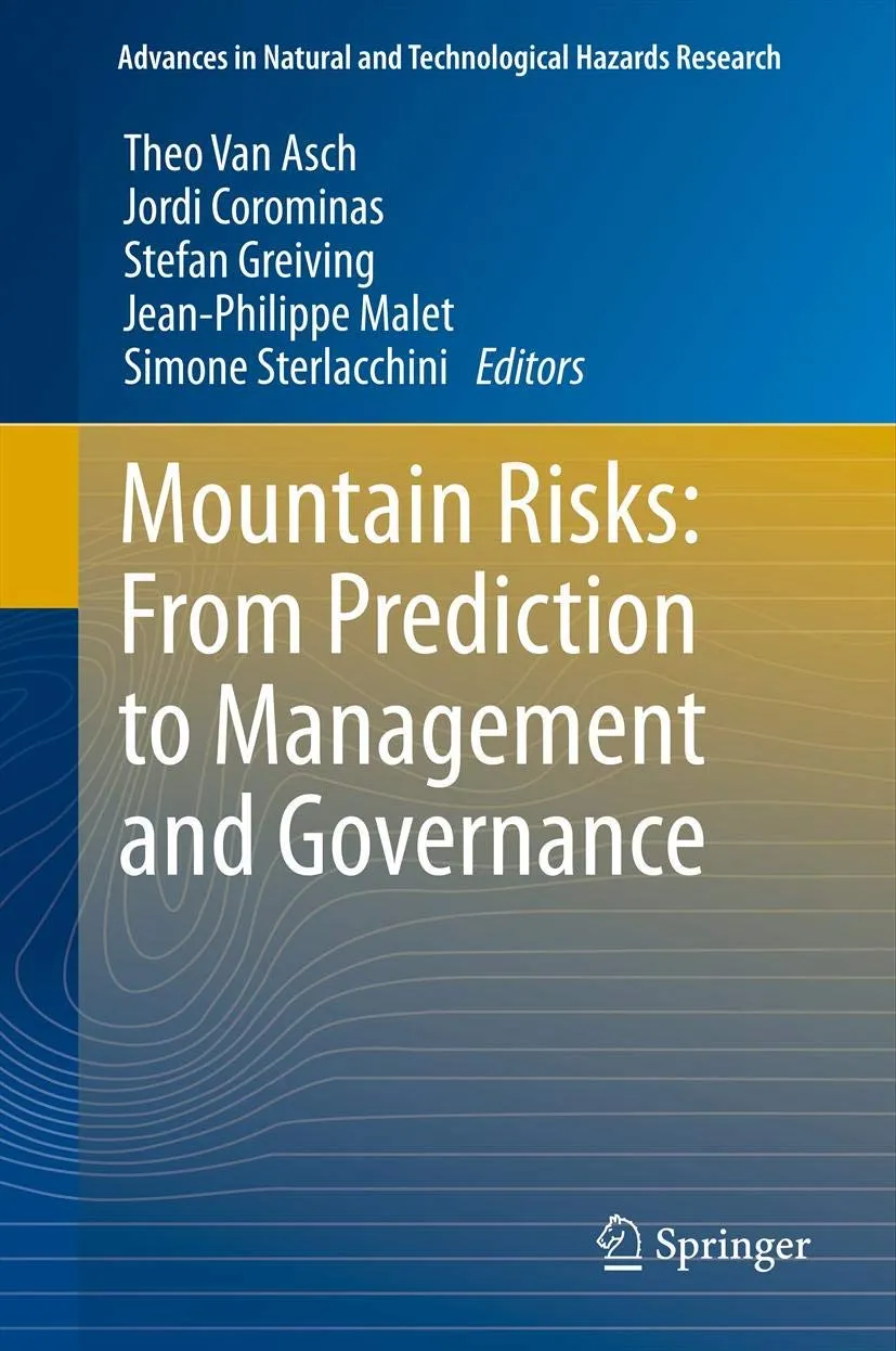 Mountain Risks From Predition to Management and Governance | Hardcover