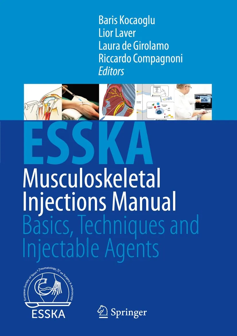 Musculoskeletal Injections Manual Basics Techniques And Injectable Agents | Hardcover