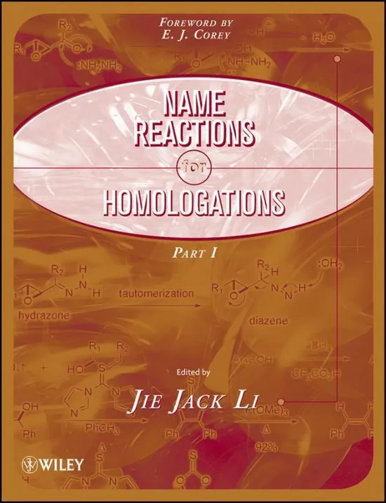Name Reactions for Homologations | Part-1 | Hardcover