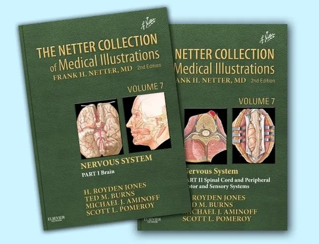The Netter Collection of Medical Illustrations | Nervous System 2nd Edition | 2 VolsSet | Vol7 | Hardcover