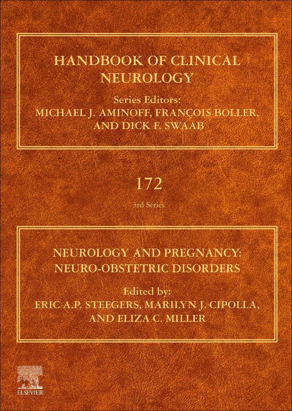 Neurology And Pregnancy Neuro Obstetric Disorders 3Rd Series Volume 172 | Hardcover
