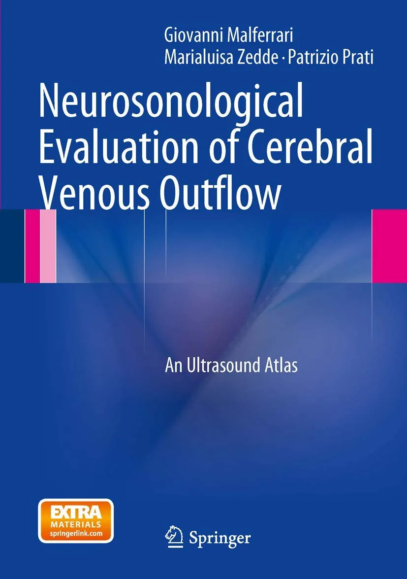 Neurosonological Evaluation of Cerebral Venous Outflow An Ultrasound Atlas | Hardcover