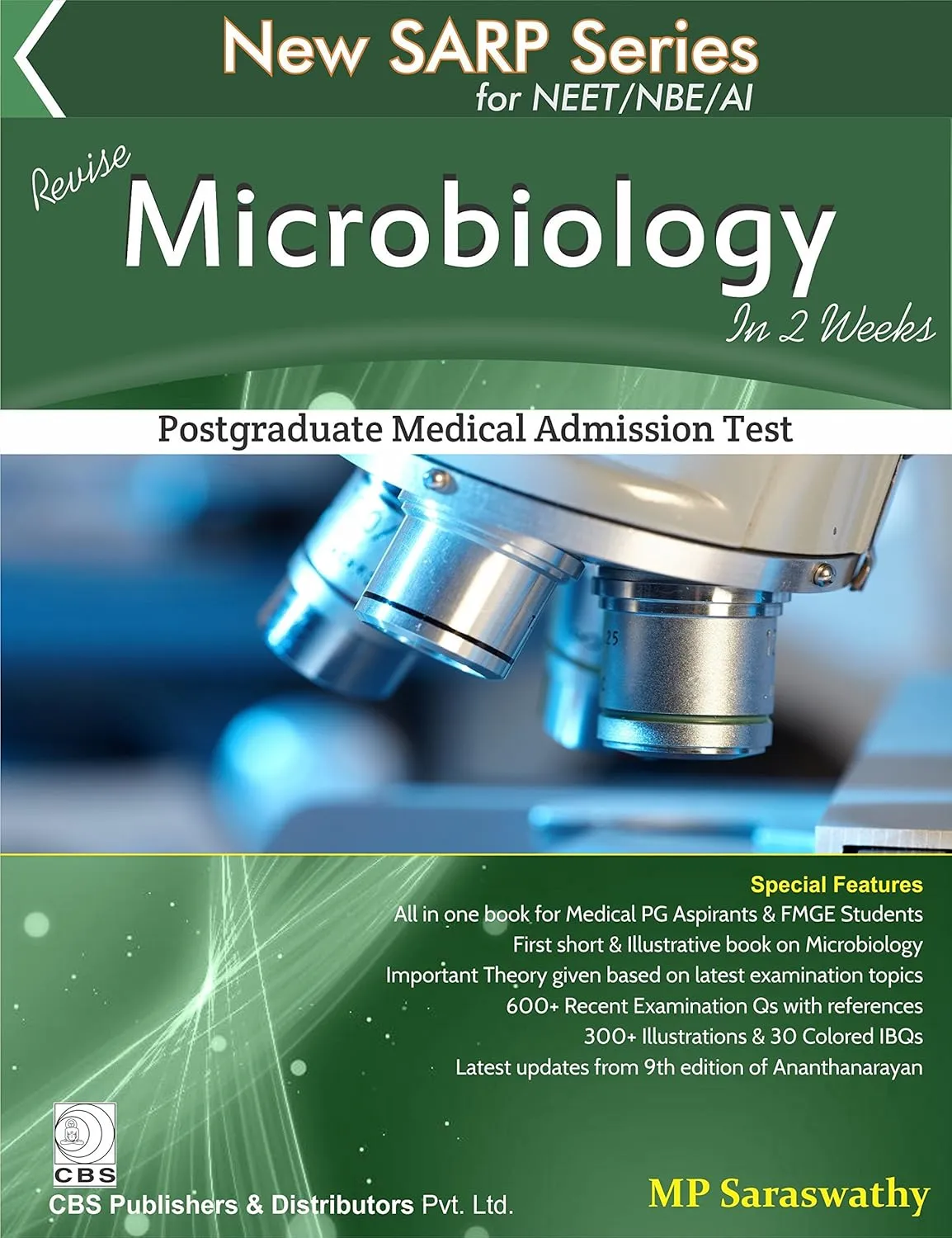 New SARP Series for NEET / NBE /AI Revise Microbiology in 2 Weeks | Paperback