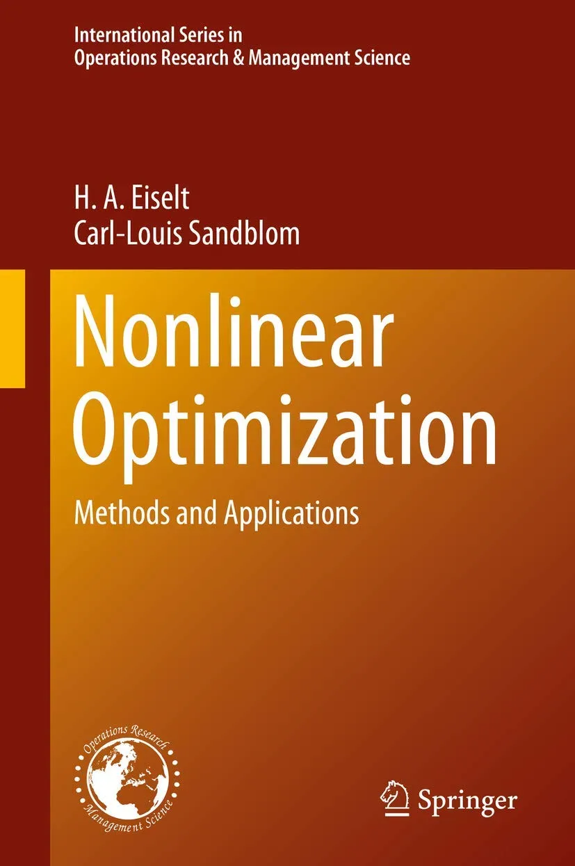 Nonlinear Optimization Methods And Applications | Paperback
