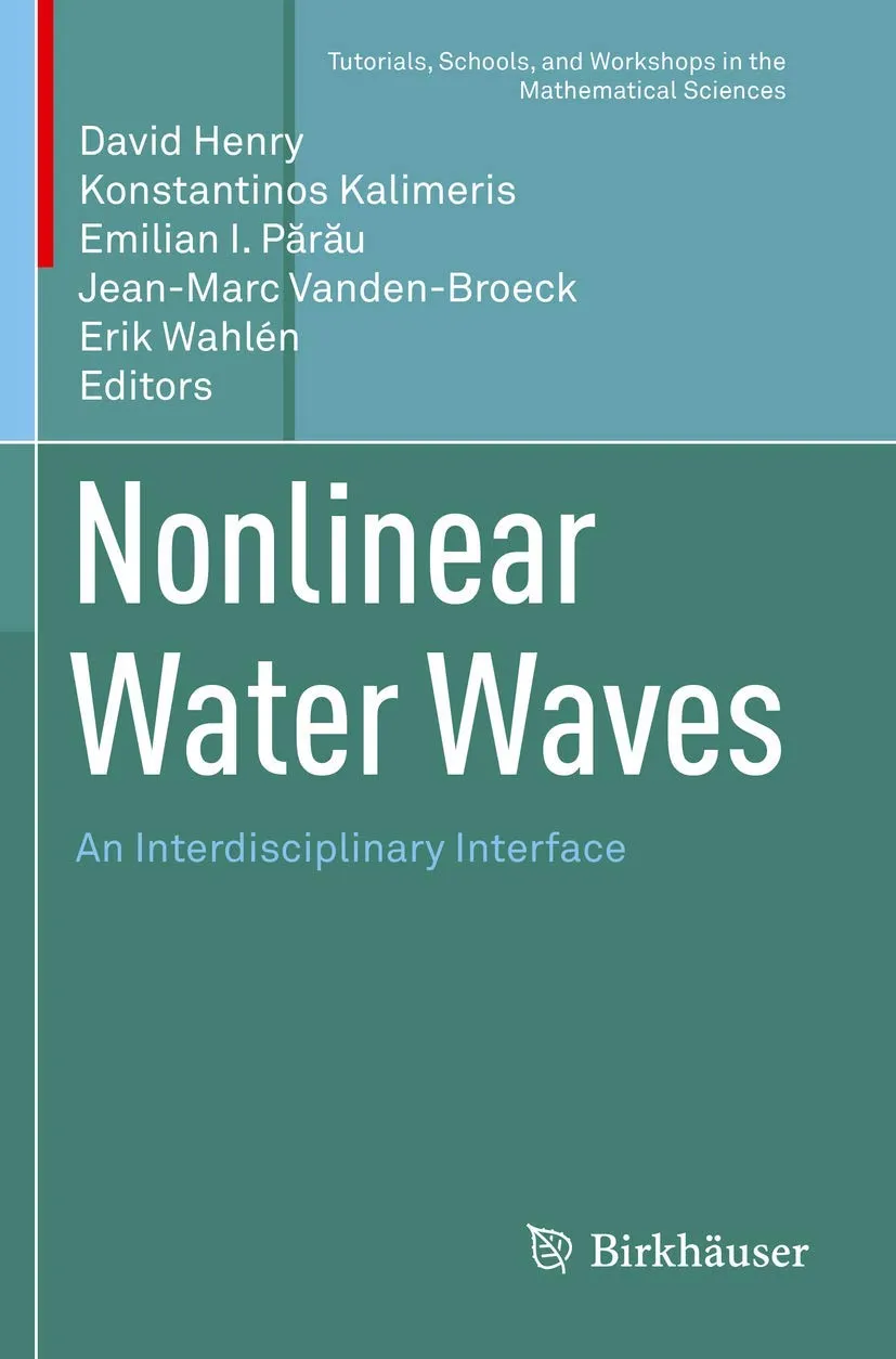 Nonlinear Water Waves An Interdisciplinary Interface | Paperback