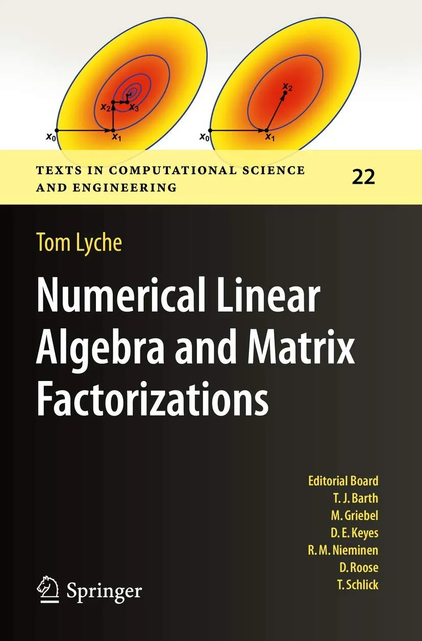 Numerical Linear Algebra And Matrix Factorizations | Paperback
