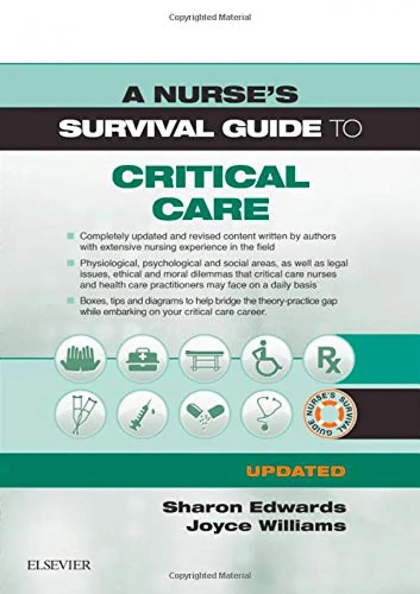 A Nurses Survival Guide To Critical Care | Paperback