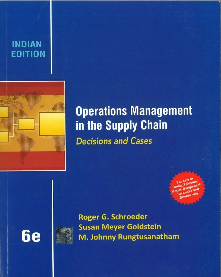 Operations Management in the Supply Chain Decisions and Cases | 6th Edition | Paperback