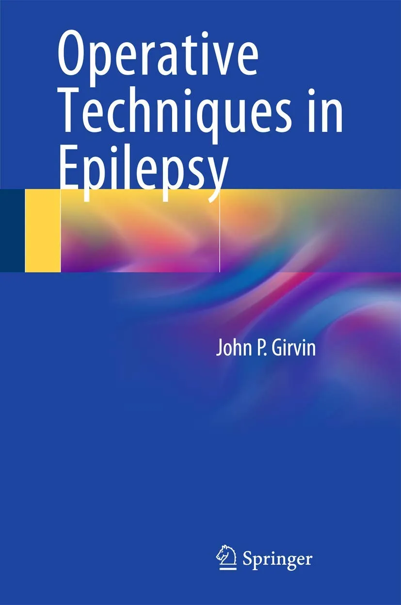 Operative Techniques in Epilepsy | Hardcover