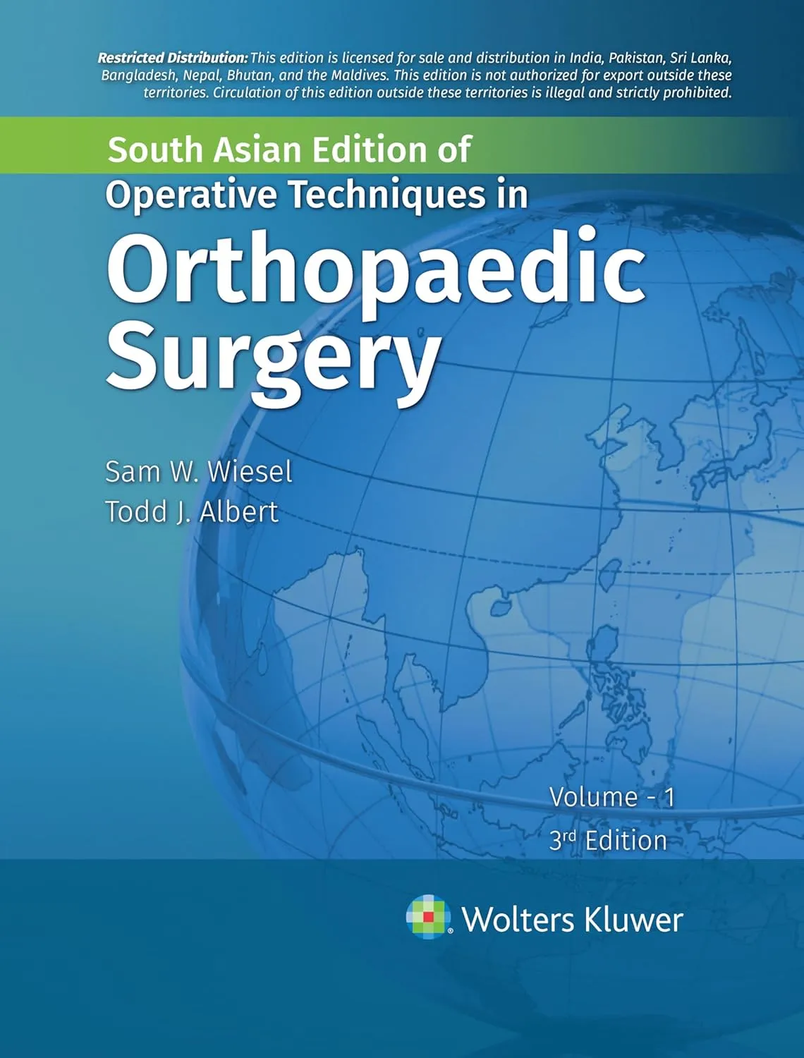 Operative Techniques In Orthopaedic Surgery | Third Edition 4 Vol Set (Sae) | Hardcover