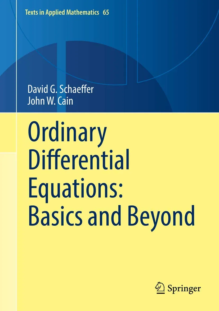 Ordinary Differential Equations Basics and Beyond | Hardcover
