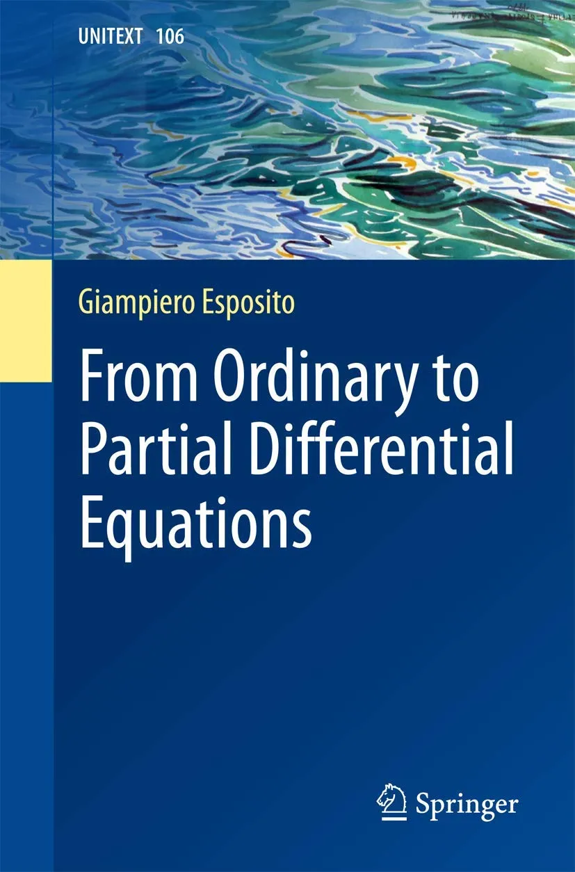 From Ordinary To Partial Differential Equations | Paperback