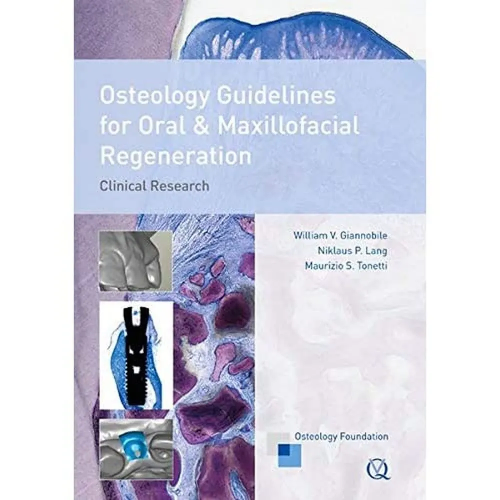 Osteology Guidelines for Oral and Maxillofacial Regeneration | Hardcover