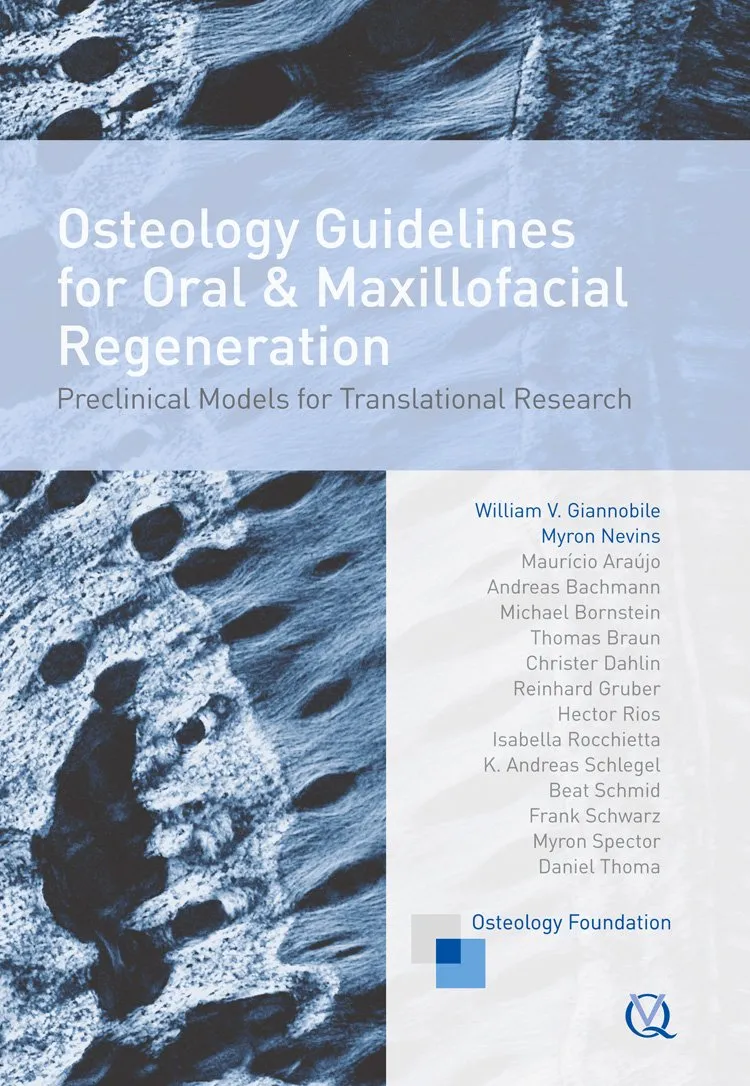 Osteology Guidelines for Oral and Maxillofacial Regeneration Preclinical Models for Translational Research | Hardcover