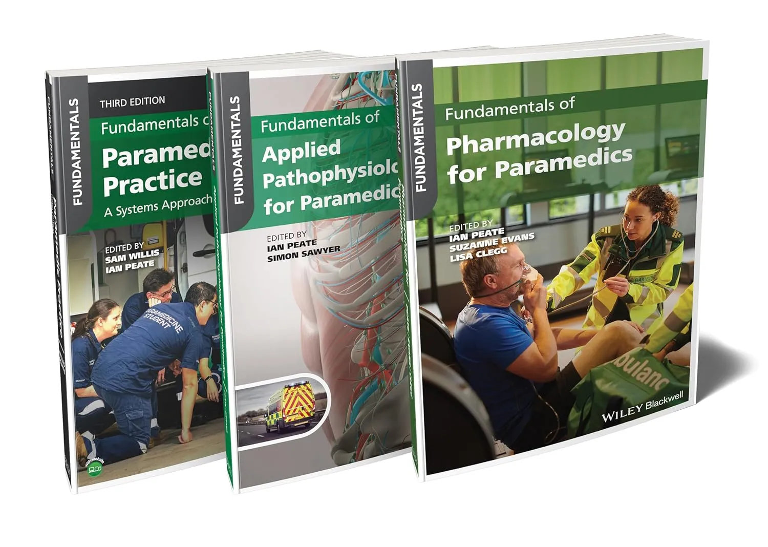 The Paramedics Essential Bundle Practice Pathophysiology And Pharmacology 3 Vol Set | Paperback