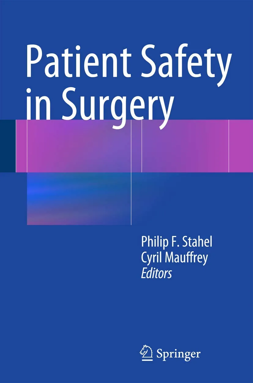 Patient Safety in Surgery | Hardcover