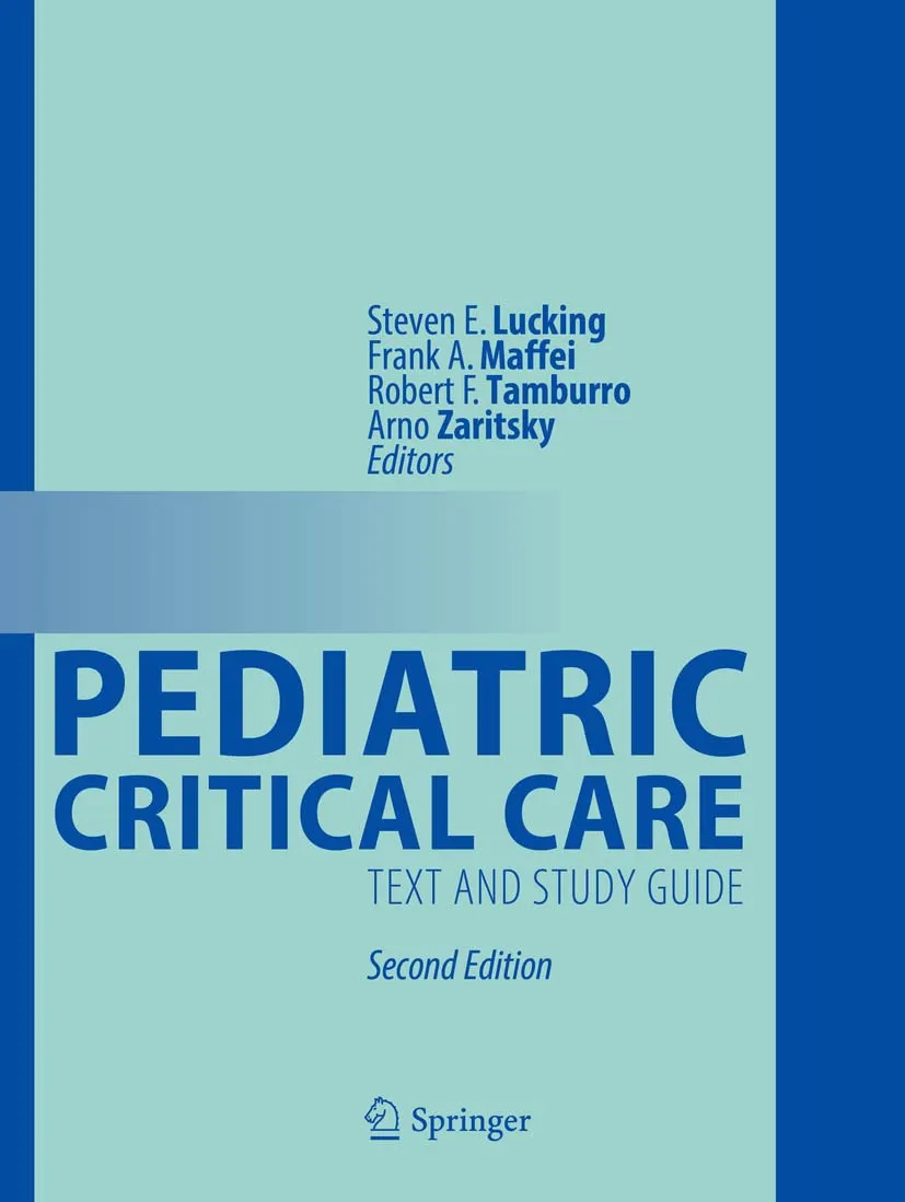 Pediatric Critical Care Text And Study Guide | 2nd Edition 2 Vol Set | Paperback