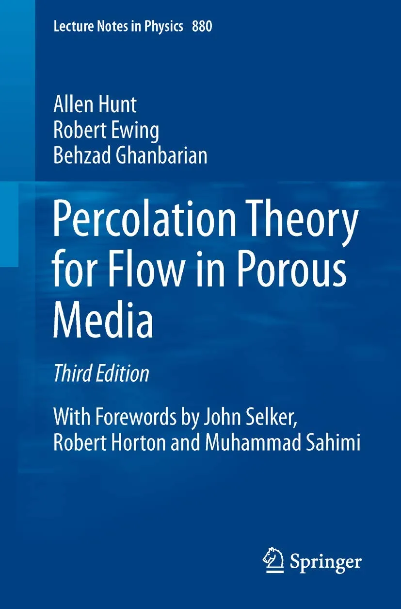 Percolation Theory for Flow in Porous Media | Third Edition | Paperback