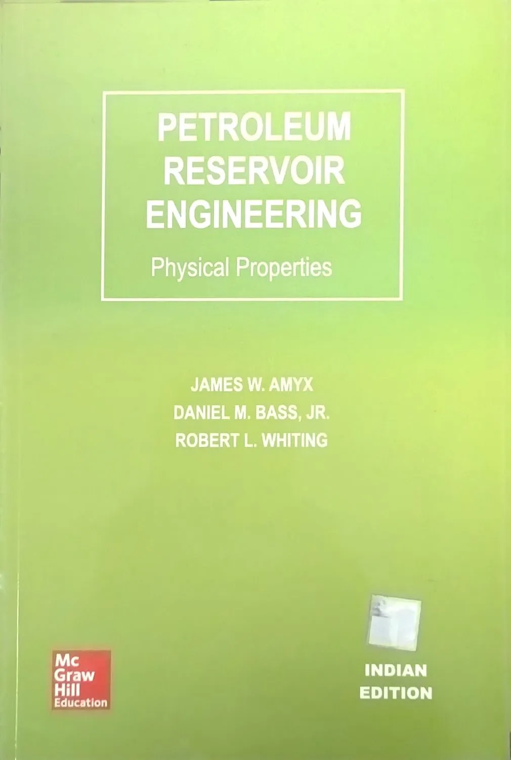 Petroleum Reservoir Engineering Physical Properties (