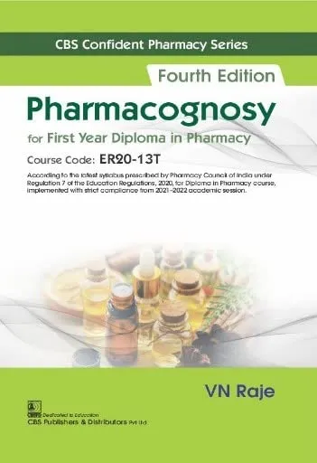 Pharmacognosy For First Year Diploma In Pharmacy 4th Edition | Paperback