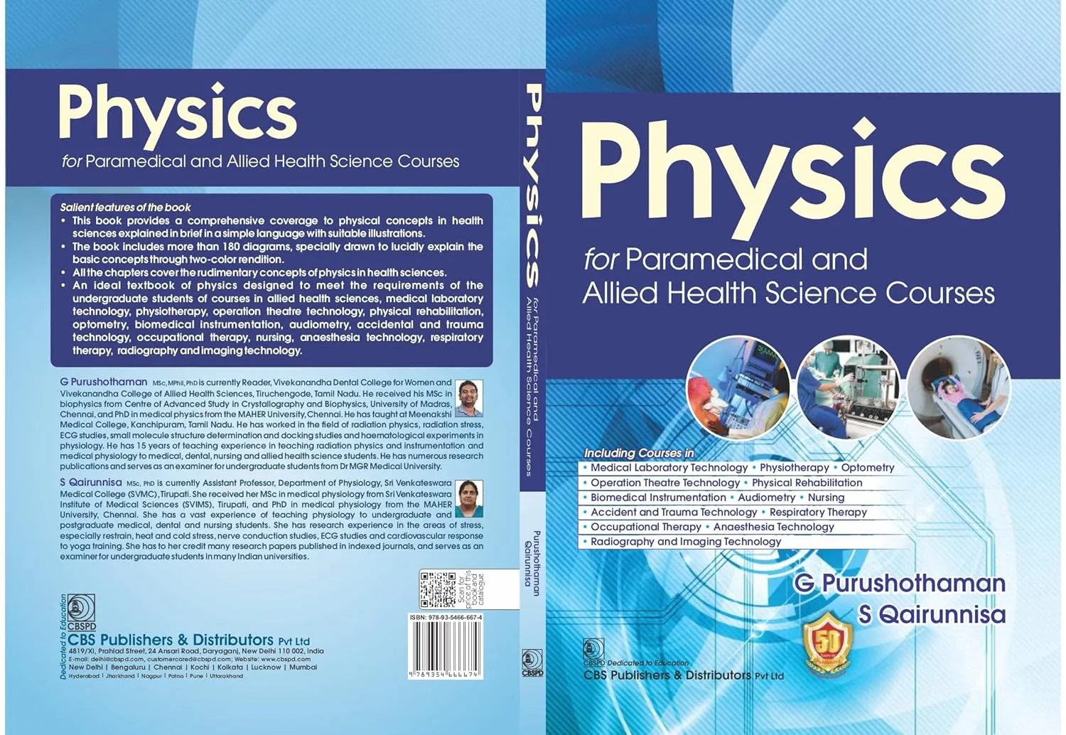 Physics For Paramedical And Allied Health Science Courses | Paperback