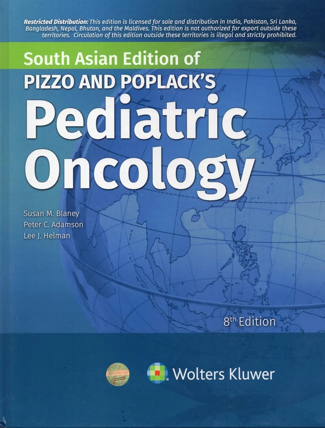 Pizzo And Poplacks Pediatric Oncology 8th Edition (Sae) | Hardcover