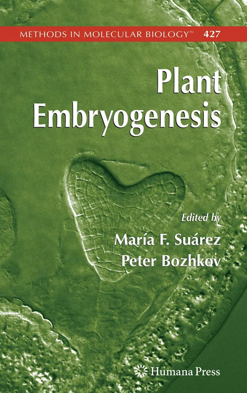 Plant Embryogenesis | Hardcover