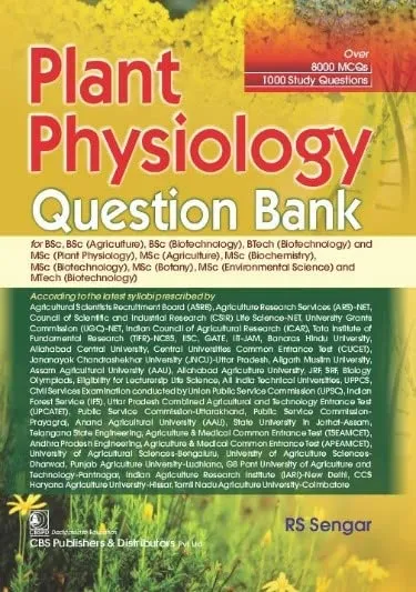Plant Physiology Question Bank | Paperback