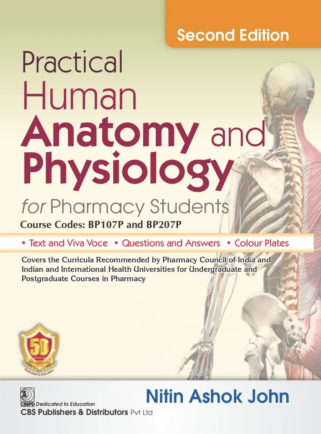 Practical Human Anatomy And Physiology For Pharmacy Students 2nd Edition | Paperback