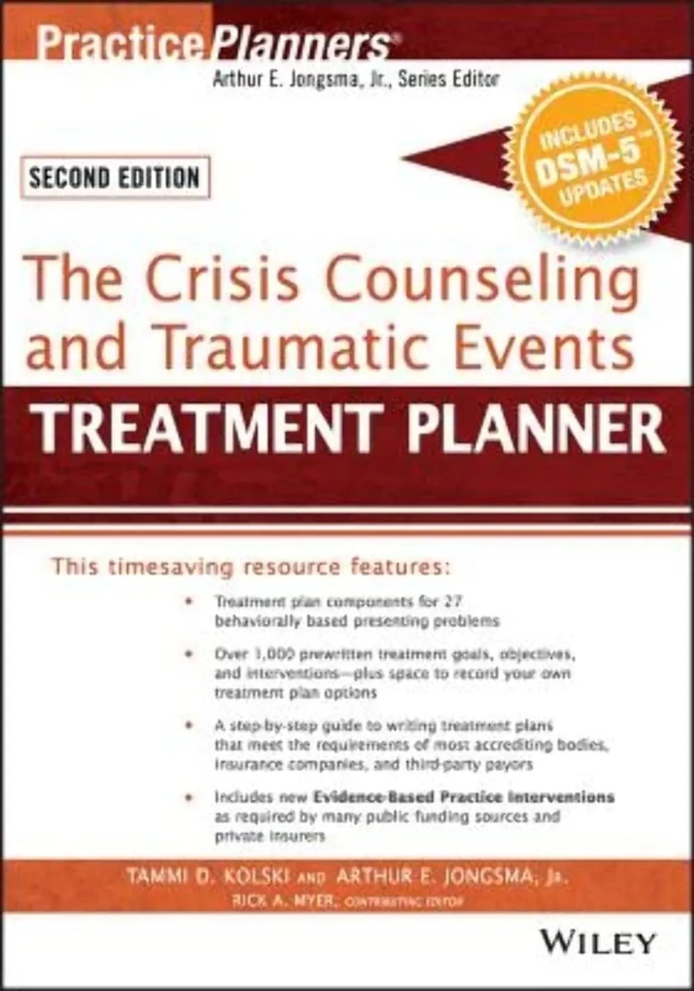 Practice Planners The Crisis Counseling and Traumatic Events | 2nd Edition | Paperback