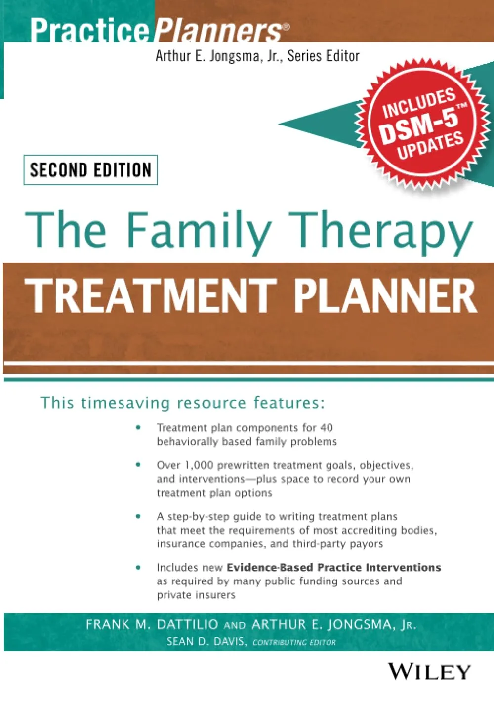 Practice Planners The Family Therapy Treatment Planner | 2nd Edition | Paperback