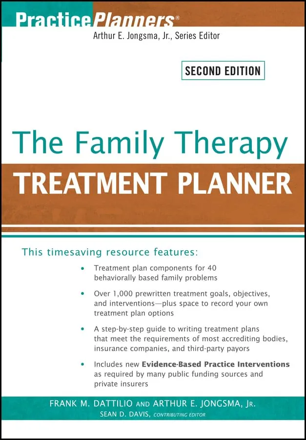 Practice Planners The Family Therapy Treatment Planner | 2nd Edition | Paperback