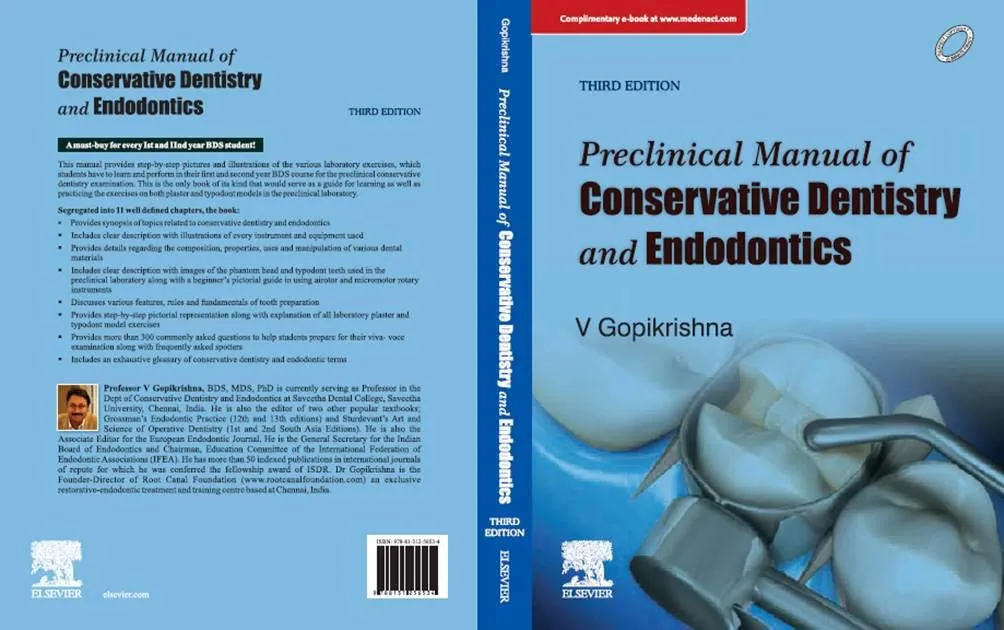 Preclinical Manual Of Conservative Dentistry And Endodontics Third Edition | Paperback