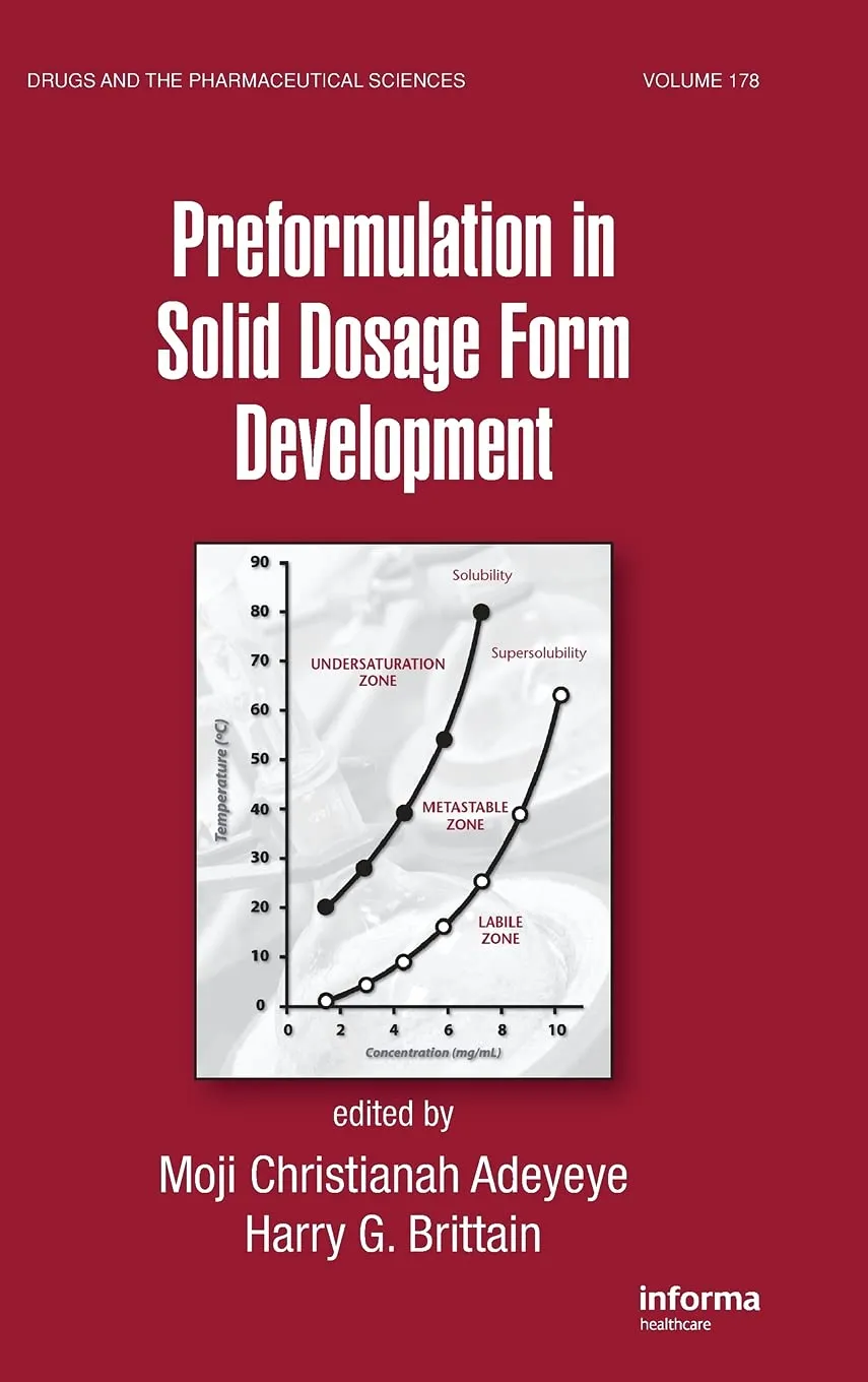 Preformulation in Solid Dosage Form Development | Hardcover